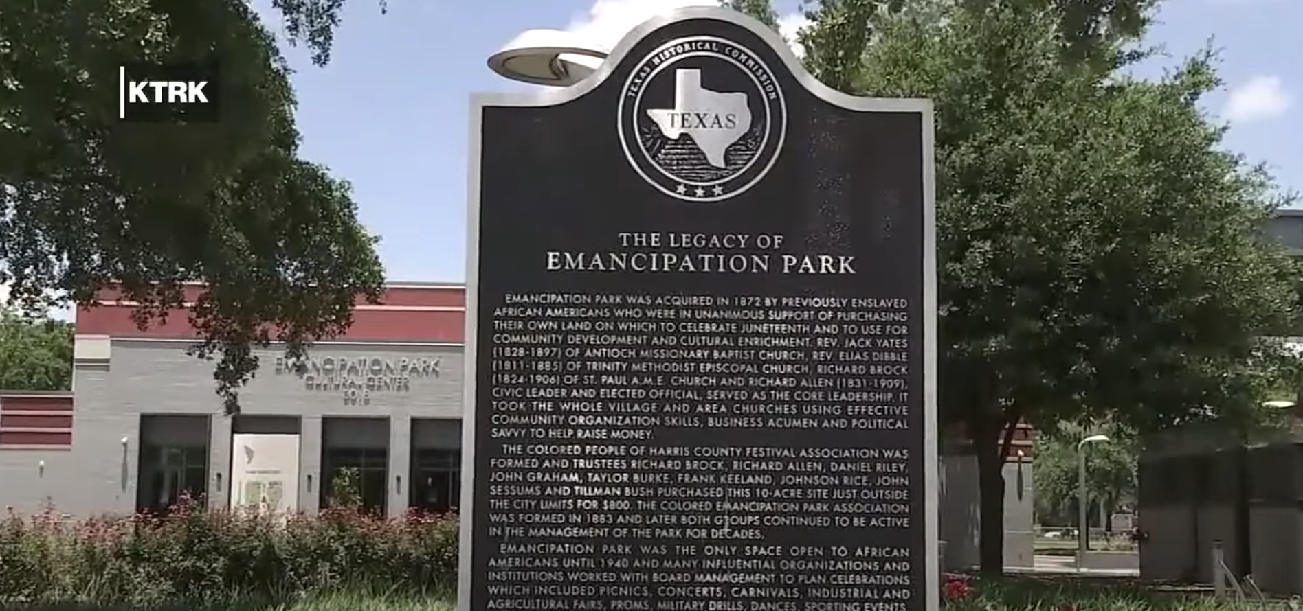 ヒューストンの解放記念公園